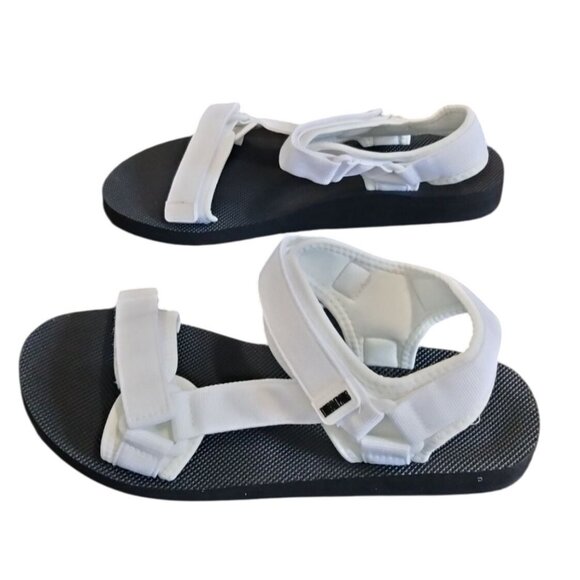 Dream Pairs Sandals Size 11 White Adjustable Strap Arch Support Durable Footbed - Picture 4 of 9